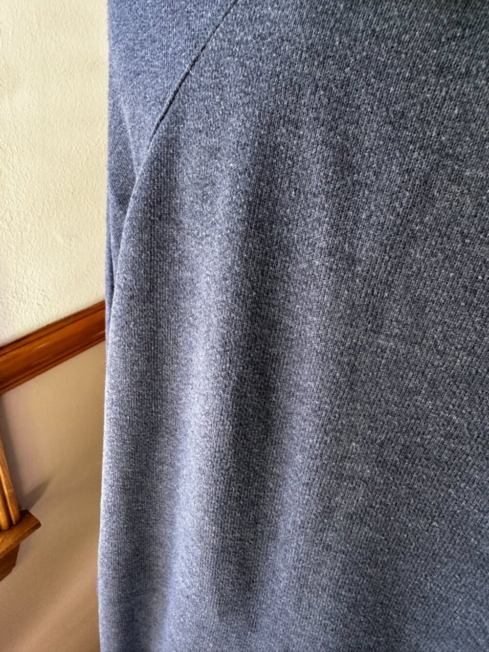 Free People Asymmetrical Raw Hem Oversized Pullover, Large - Picture 8 of 11